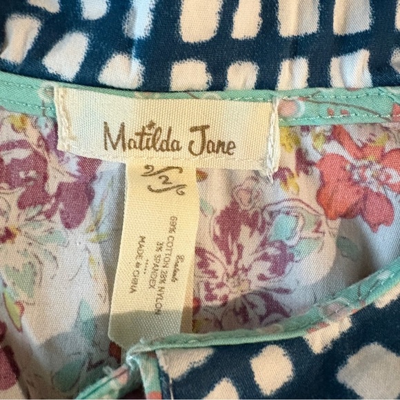 Matilda Jane Floral Dress Size 2T - Picture 3 of 9